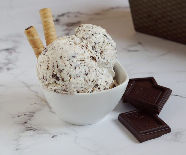 Stracciatella Gelato (Sweet Cream Chocolate Chip) Recipe MaMaBlip